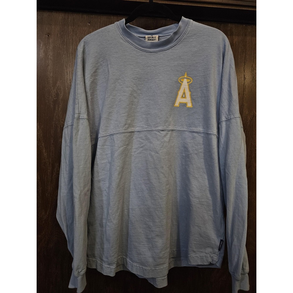 Spirit Jersey Joliet Catholic Academy Shirt Mens Medium Long Sleeve Varsity Top